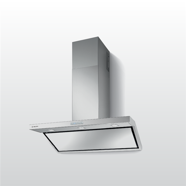 Máy hút mùi áp tường Malloca Circeo K9998 / Ngang 90cm, chất liệu Inox, phím cơ