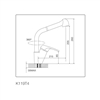 Vòi Rửa Chén Malloca K119T4