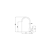 Vòi Rửa Chén Malloca MF-040 Sơn Giả Đá Màu Đen