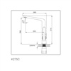 Vòi chậu rửa chén K014C