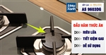 Bếp gas âm Malloca 3 gas AS 9603DG