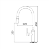 Vòi Rửa Chén Malloca K046-S