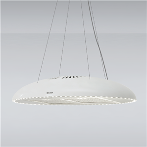 Máy hút mùi đảo Malloca ECLIPSE-K600 / Ngang 90cm, lắp độc lập treo dây, màu trắng